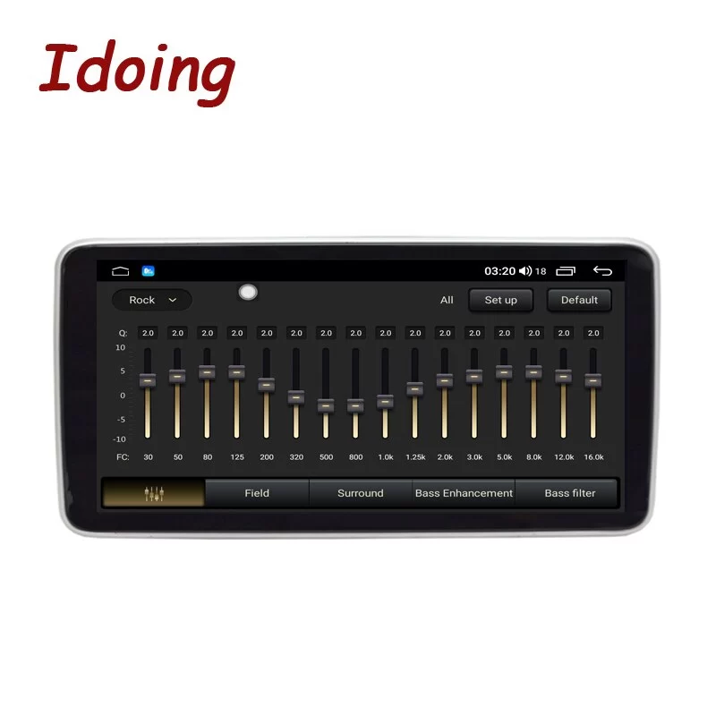 Idoing 10.25' 4G+64G Android Stereo Head Unit For Universal Car GPS DSP Radio Player 2.5D IPS Navigation Multimedia Bluetooth